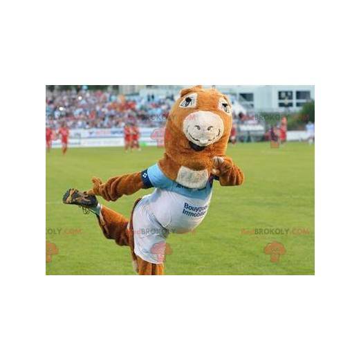Pottoka Pony Maskottchen - Maskottchen des Bayonnais Ruderns -
