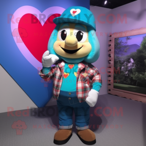 Postava maskota Cyan Arrow...