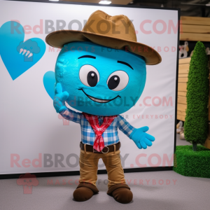Cyan Arrow Of Love mascotte...