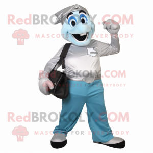 Silverarmband maskot kostym...