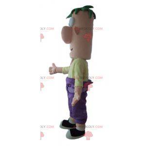 Mascotte grote man grappig en lachend - Redbrokoly.com