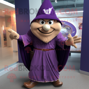 Purple Wizard mascotte...