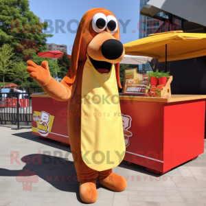 Rust Hot Dog mascotte...