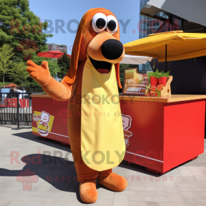 Rustikaler Hotdog...