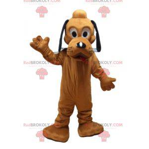 Mascotte de Pluto célèbre chien orange de Pluto de Disney -