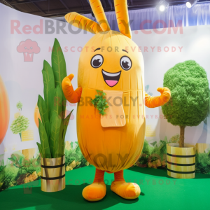 Postava maskota Gold Carrot...