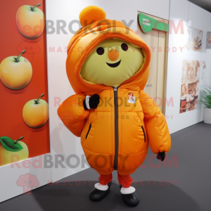 Orange Apple mascotte...