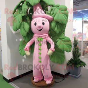 Rosa Bohnenranken...