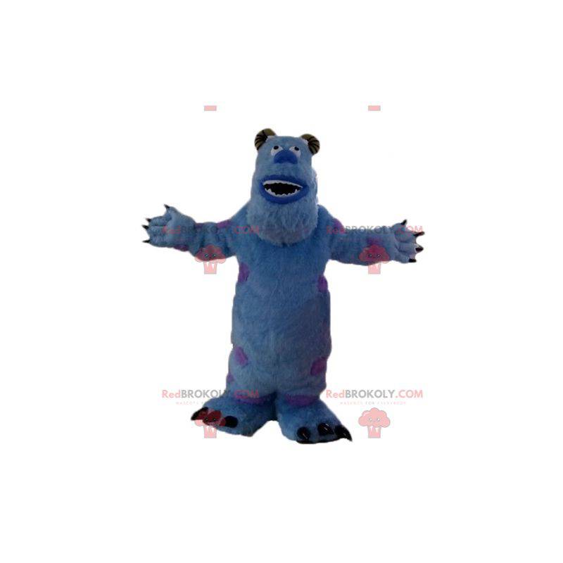 Mascot Sully blauw monster, allemaal harig van Monsters, Inc. -