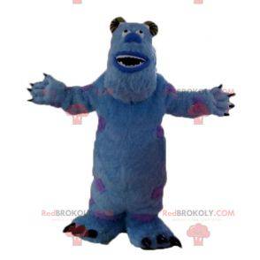 Mascot Sully monstruo azul todo peludo de Monsters, Inc. -