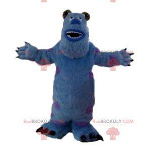 Maskottchen Sully blaues Monster alle haarig von Monsters, Inc.