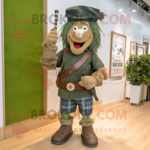 Olive Bagpipe mascotte...