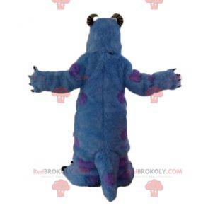 Maskottchen Sully blaues Monster alle haarig von Monsters, Inc.