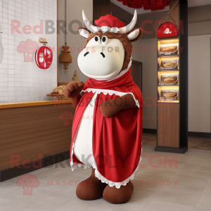 Red Beef Stroganoff maskot...