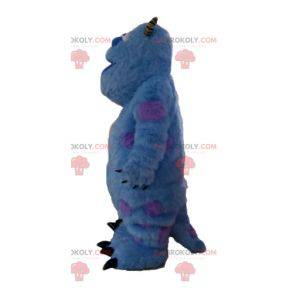 Mascotte de Sully monstre bleu tout poilu de Monstres et cie -