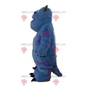 Monstro azul mascote Sully todo peludo da Monsters, Inc. -