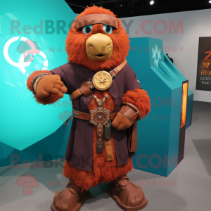 Rust Celtic Cross maskot...