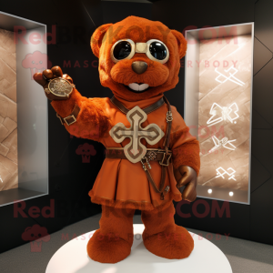 Rust Celtic Cross maskot...