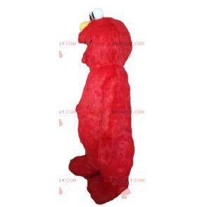 Mascotte d'Elmo célèbre marionnette de Rue Sésame -
