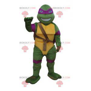 Donatello mascotte beroemde paarse ninjaschildpad -