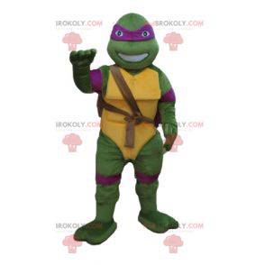 Donatello mascotte beroemde paarse ninjaschildpad -
