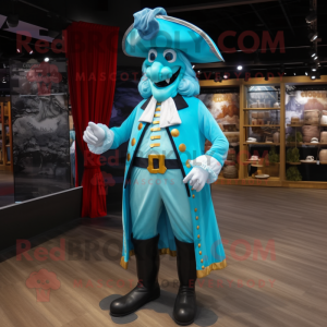 Sky Blue Pirate mascotte...