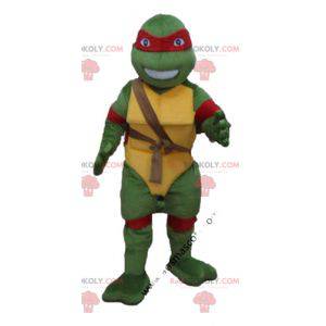 Raphael mascotte de beroemde ninjaschildpad met de rode