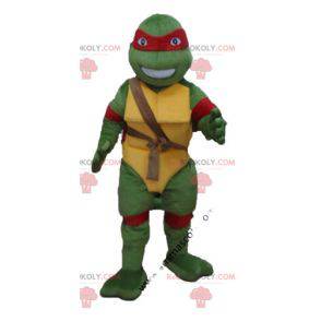 Mascota de Rafael, la famosa tortuga ninja con la diadema roja