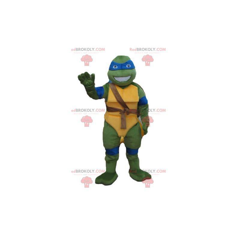 Leonardo Maskottchen berühmte blaue Schildkröte Ninja