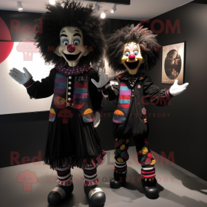 Black Clown mascotte...