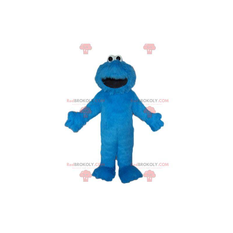 Mascot Elmo famous blue puppet of Sesame Street - Redbrokoly.com