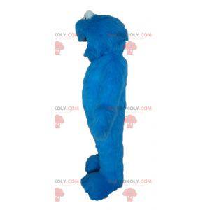 Mascotte d'Elmo célèbre marionnette bleue de Sésame Street -
