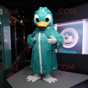 Teal Swans mascotte kostuum...