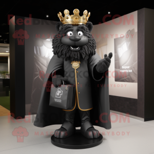 Black King maskot...