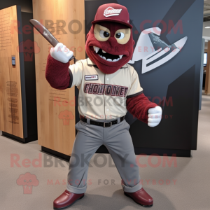 Maroon Knife Thrower w...