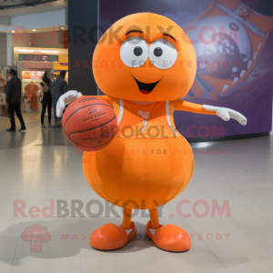 Orange Basketball Ball...