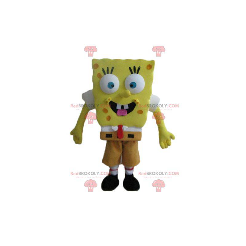 Svampebob maskot gul tegneseriefigur - Redbrokoly.com