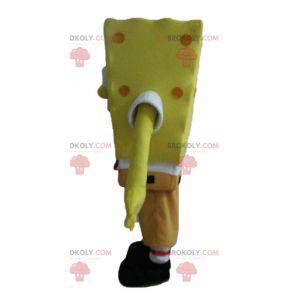 Svampbob maskot gul seriefigur - Redbrokoly.com