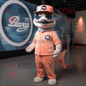 Peach Barracuda mascotte...