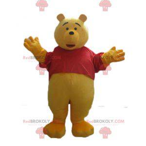 Winnie the Pooh mascote famoso desenho animado urso amarelo -