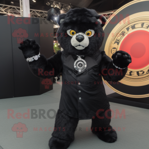 Black Tamer Lion mascotte...