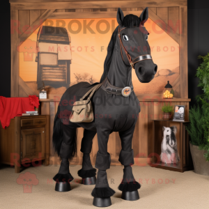 Black Horse mascotte...