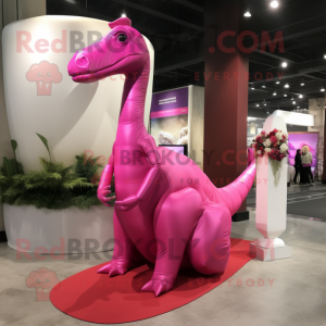 Magenta Brachiosaurus...