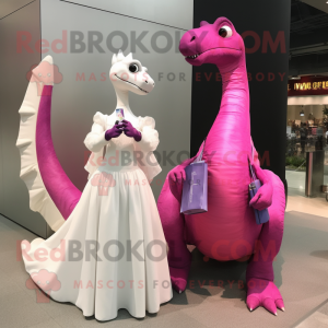 Magenta Brachiosaurus...