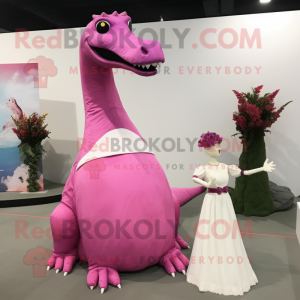 Magenta Brachiosaurus...