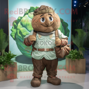 Brown Cabbage mascotte...