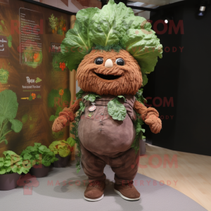 Brown Cabbage mascotte...