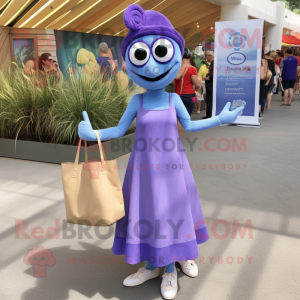 Lavendel armbånd maskot...