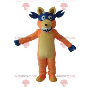 Babouche mascot the famous monkey of Dora the explorer -