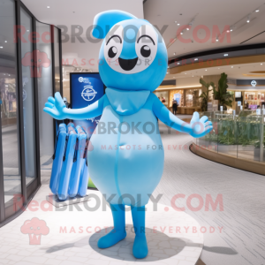 Sky Blue Hourglass mascotte...